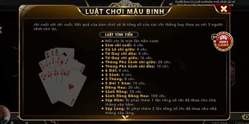 mậu binh go88 - cách chơi RAYbet